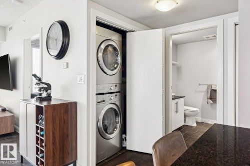 703 10046 117 Street, Edmonton, AB - Indoor Photo Showing Laundry Room
