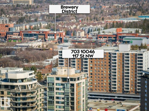 703 10046 117 Street, Edmonton, AB - Outdoor With View