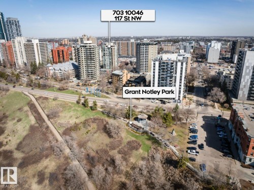 703 10046 117 Street, Edmonton, AB - Outdoor With View