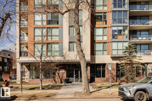 703 10046 117 Street, Edmonton, AB - Outdoor With Balcony With Facade