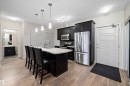 214 1004 Rosenthal Boulevard, Edmonton, AB  - Indoor Photo Showing Kitchen With Upgraded Kitchen 