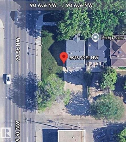 Map / location - 8915 99 Street Nw, Edmonton, AB 