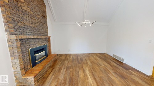 3718 103B Street, Edmonton, AB - Indoor With Fireplace