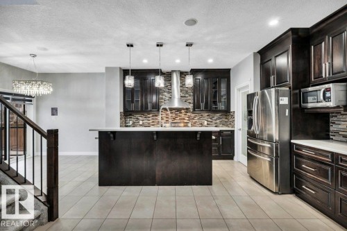 2228 22 Street, Edmonton, AB - Indoor Photo Showing Kitchen With Upgraded Kitchen