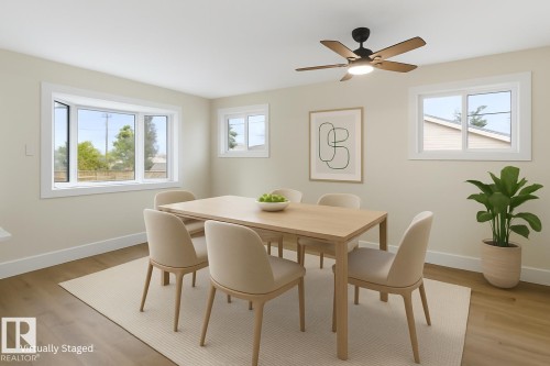 8316 68A Street, Edmonton, AB - Indoor Photo Showing Dining Room