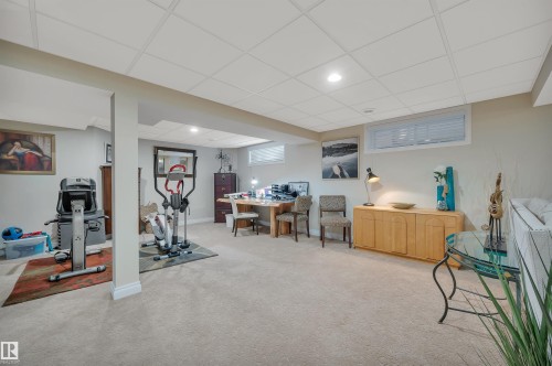 49 Berrymore Drive, St. Albert, AB - Indoor Photo Showing Gym Room