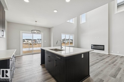 2334 Egret Way, Edmonton, AB - Indoor Photo Showing Kitchen With Double Sink