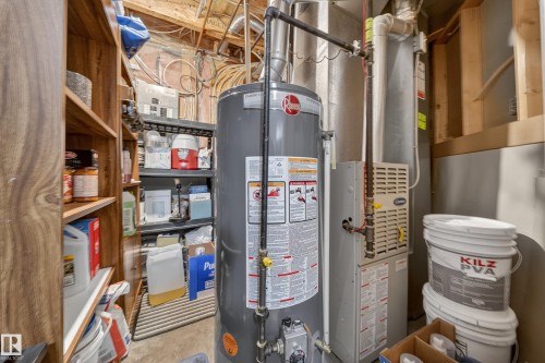 207 River Point(E), Edmonton, AB - Indoor Photo Showing Basement