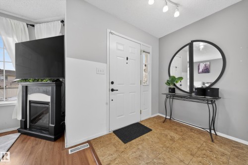 207 River Point(E), Edmonton, AB - Indoor With Fireplace