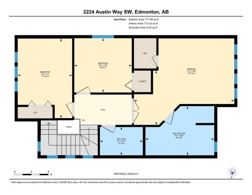 View of floor plan / room layout - 2224 Austin Way, Edmonton, AB - Other