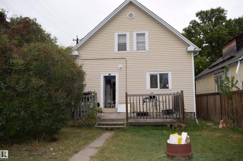 9551 106A Avenue, Edmonton, AB - Outdoor With Deck Patio Veranda