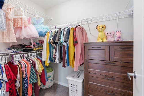 View of walk in closet - 5112 Andison Close, Edmonton, AB - Indoor With Storage