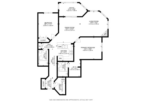 Floor plan - 115 9938 104 St, Edmonton, AB - Other