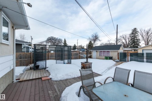 12836 107 Street, Edmonton, AB - Outdoor With Deck Patio Veranda With Exterior