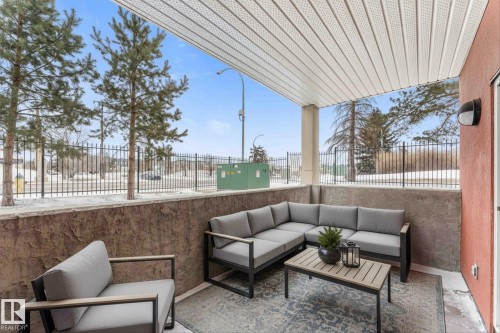 112 9945 167 Street, Edmonton, AB - Outdoor With Deck Patio Veranda With Exterior