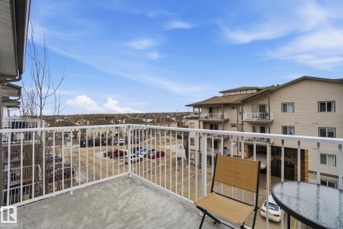 Balcony featuring a residential view - 421 155 Edwards Drive, Edmonton, AB - Outdoor With Exterior