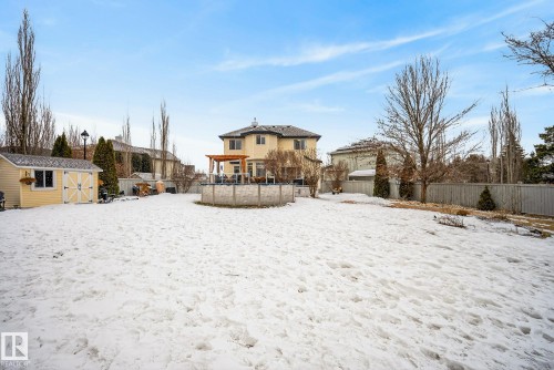 121 Galland Crescent, Edmonton, AB - Outdoor With Backyard