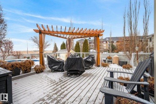 121 Galland Crescent, Edmonton, AB - Outdoor With Deck Patio Veranda With Exterior
