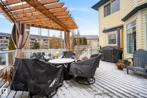 121 Galland Crescent, Edmonton, AB - Outdoor With Deck Patio Veranda With Exterior