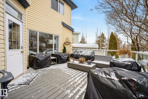 121 Galland Crescent, Edmonton, AB - Outdoor With Deck Patio Veranda With Exterior