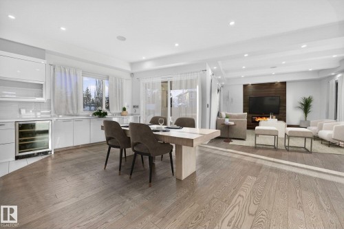 14643 92A Avenue, Edmonton, AB - Indoor Photo Showing Dining Room