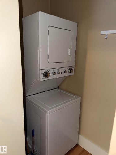 In-suite Laundry - 102 11303 103 Avenue, Edmonton, AB - Indoor Photo Showing Laundry Room