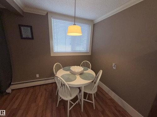 Large Dining Area - 102 11303 103 Avenue, Edmonton, AB - Indoor Photo Showing Dining Room