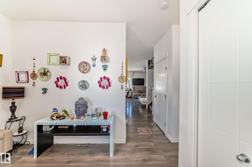 Hall featuring dark wood-style flooring - 3059 Checknita Way, Edmonton, AB - Indoor Photo Showing Other Room