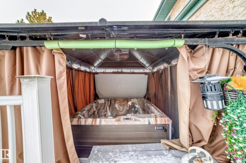 In Backyard. - 170 Blackburn Drive W, Edmonton, AB - Outdoor With Exterior