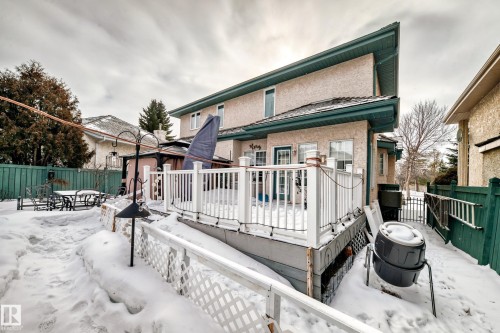 170 Blackburn Drive W, Edmonton, AB - Outdoor With Deck Patio Veranda With Exterior
