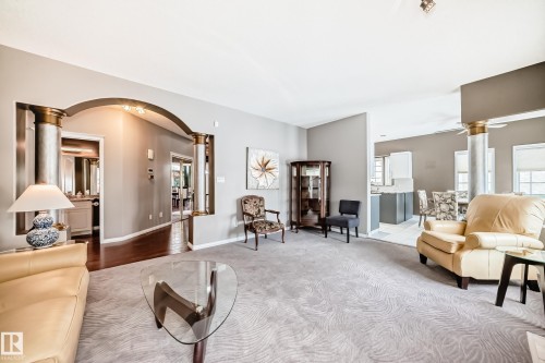 170 Blackburn Drive W, Edmonton, AB - Indoor Photo Showing Living Room