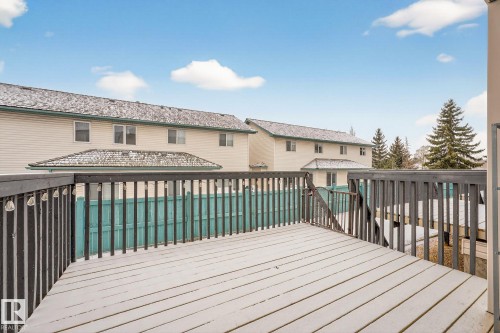 16 225 Blackburn Drive E, Edmonton, AB - Outdoor With Deck Patio Veranda With Exterior