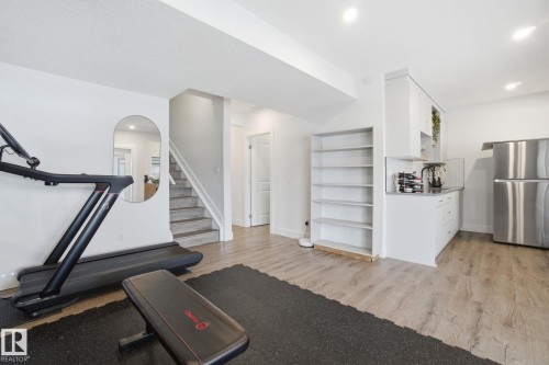 1525 Darby Bay, Edmonton, AB - Indoor Photo Showing Gym Room