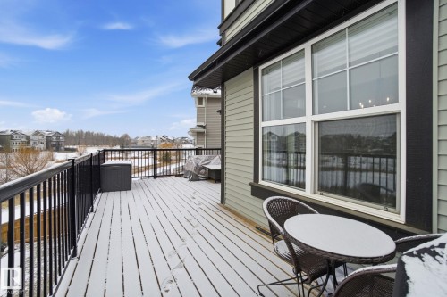 1525 Darby Bay, Edmonton, AB - Outdoor With Deck Patio Veranda With Exterior