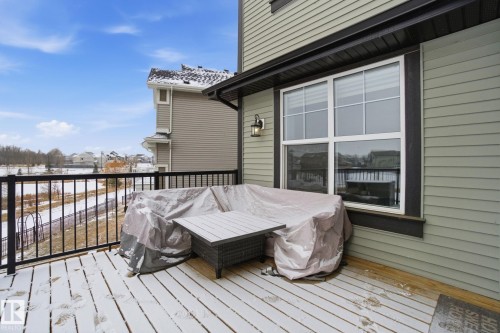 1525 Darby Bay, Edmonton, AB - Outdoor With Deck Patio Veranda With Exterior