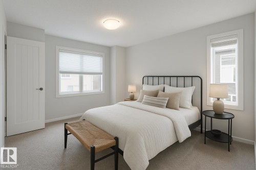 Virtually staged - 26 2215 24 Street, Edmonton, AB - Indoor Photo Showing Bedroom