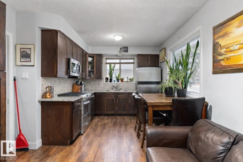 10919 116 Street, Edmonton, AB - Indoor Photo Showing Kitchen With Double Sink