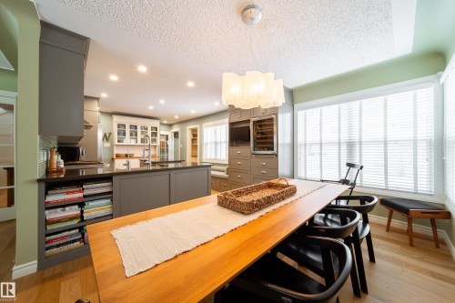 Great Central Station that can accommodate all functions and families.  Quartz countertops. All high end appliances.: - 8332 120 Street, Edmonton, AB - Indoor