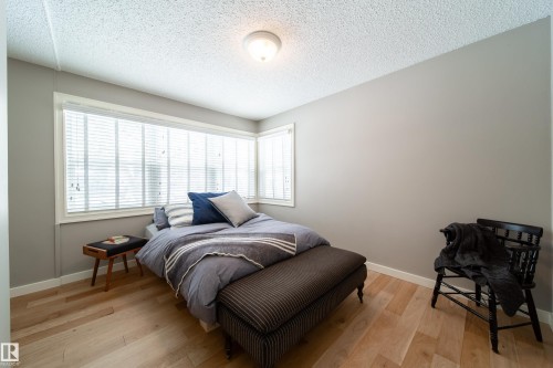 bedroom or study on main level - 8332 120 Street, Edmonton, AB - Indoor Photo Showing Bedroom