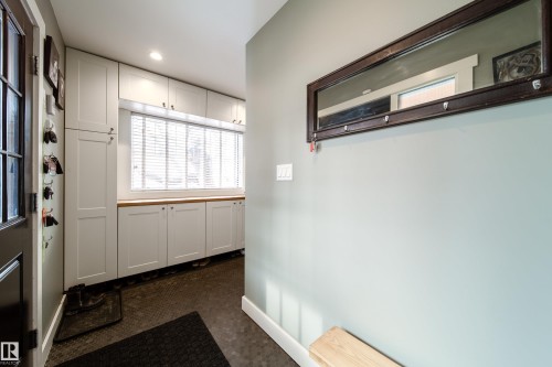 back entrance with ceramic heated floor - 8332 120 Street, Edmonton, AB - Indoor Photo Showing Other Room