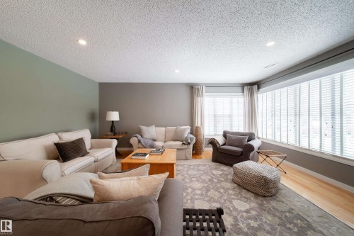 family room on 2nd level - 8332 120 Street, Edmonton, AB - Indoor Photo Showing Living Room