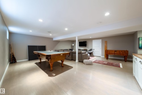family room/ games room - 8332 120 Street, Edmonton, AB - Indoor Photo Showing Other Room