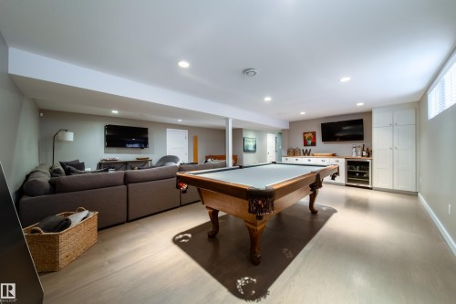 family room/games room - 8332 120 Street, Edmonton, AB - Indoor Photo Showing Other Room