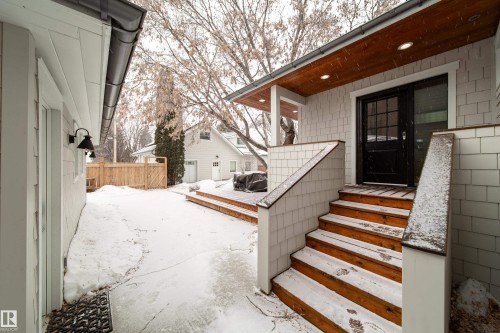Notice the Lindab eaves and down spouts made in Europe. - 8332 120 Street, Edmonton, AB - Outdoor