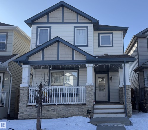 1542 33A Street, Edmonton, AB - Outdoor With Deck Patio Veranda With Facade