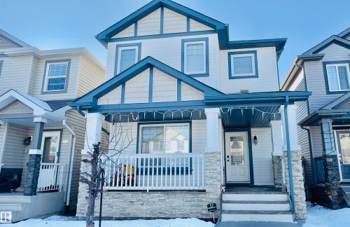 1542 33A Street, Edmonton, AB - Outdoor With Deck Patio Veranda With Facade