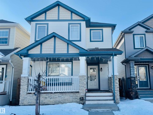 1542 33A Street, Edmonton, AB - Outdoor With Deck Patio Veranda With Facade