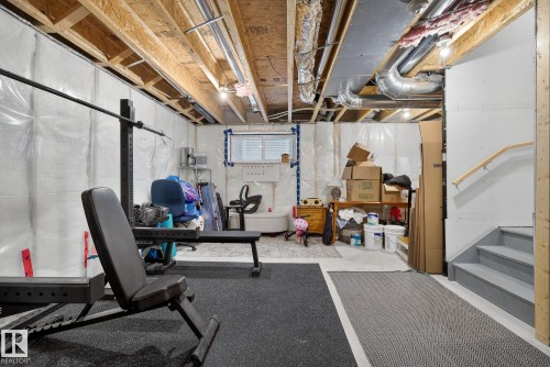 203 Charlesworth Drive, Edmonton, AB - Indoor Photo Showing Basement