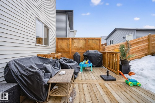 203 Charlesworth Drive, Edmonton, AB - Outdoor With Deck Patio Veranda With Exterior