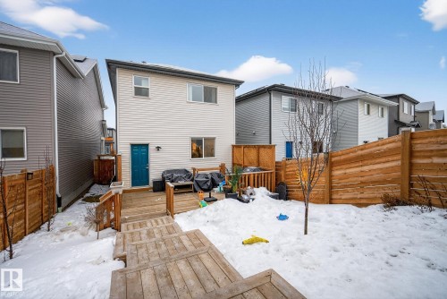 203 Charlesworth Drive, Edmonton, AB - Outdoor With Deck Patio Veranda With Exterior